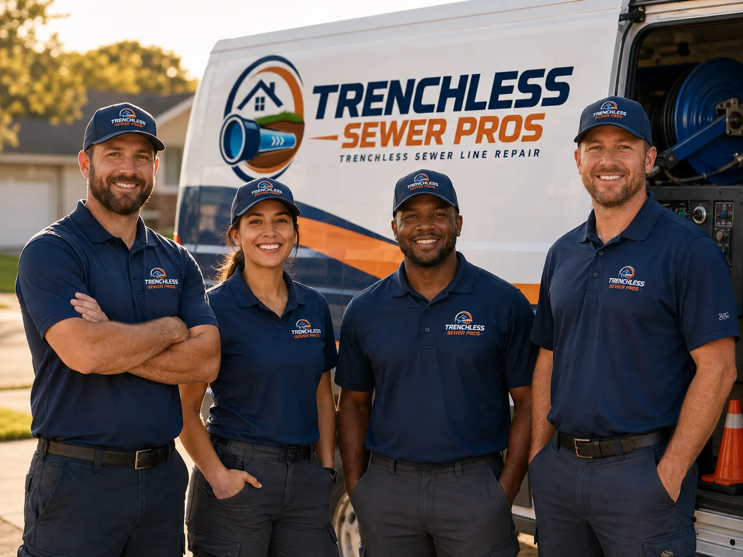 Trenchless Sewer Repair company in Randolph, TX